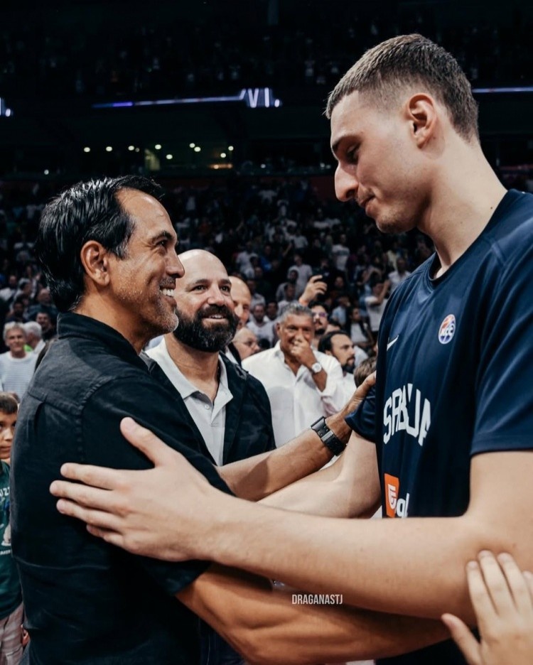 斯波现场观战！约维奇：很受鼓舞 肯定想向他证明我已有所进步