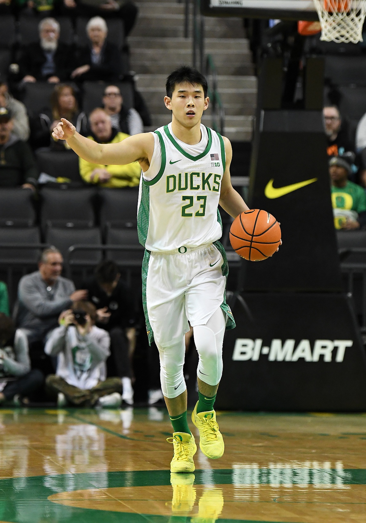 百家乐-6罚全进~NCAA：林葳飚中压哨三分带领俄勒冈反超 半场砍11分2助攻